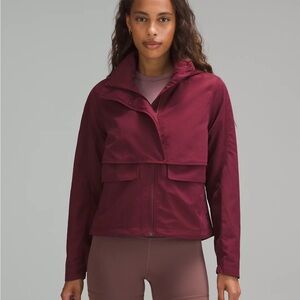 Lululemon Always Effortless Jacket in Wine Betrry